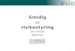 Smidig risikostyring - Geir Amsjø