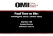 Real Time or Die: Feeding the Content Beast
