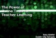 Online tools for teacher learning
