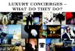 Luxury Concierges