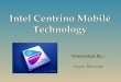 Intel Centrino Mobile Technology