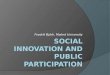 Social Innovation and public participation