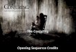Conventions of Title Sequences - The Conjuring