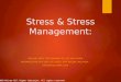 slides about stress management