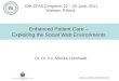 Dr. Dr. h.c. Monika Lehnhardt - Enhanced Patient Care - Exploiting the Social Web Environments