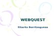 Webquest Eibarko berritzegunean