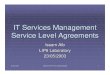 2003.05.23.Dnac Tozeur.Aib.It Services Management Sla