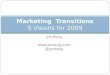 Marketing  Transitions