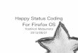 Happy status Coding