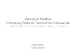 Appia vs cactus