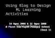 Using Blog To Design Ml Learning Activities Pri Sesi 1