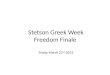 Stetson greek week