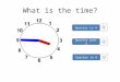 What is the time