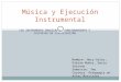 MúSica Y Ejecucion Instrumental