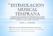 Estimulación musical temprana pdf