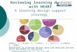 Reviewing Learning Designs With HEART - September 2010