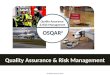 Redkite One stop Quality Assurance and Risk Management