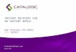 Be the IT Hero:  Instant Recovery with Catalogic DPX