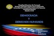 Democracia y derechos humanos