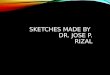 Works of Dr. Jose Rizal : Sketches