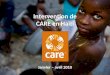 CARE Réponse en Haïti, 3 mois après