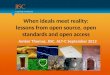 Altc - openness - when ideals meet reality