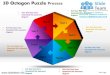 3d octagon puzzle strategy powerpoint templates