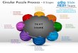 Circular puzzle process 8 stages powerpoint slides ppt templates