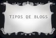 Tipos de blogs