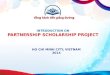 Partnership Scholarship Project - Introduction 2014