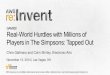 (GAM302) EA's Real-World Hurdles with Millions of Players in the Simpsons: Tapped Out | AWS re:Invent 2014