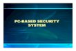 Pc Based Security System
