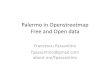 Palermo in openstreetmap free and open data