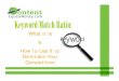 Keyword Match Ratio: What is it & How to Use it to Dominate Your Competition