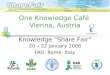 One Knowledge Cafe
