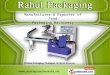 Manual Packaging Machines by Rahul Packaging Faridabad Faridabad