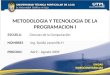 Metodologia Y Tecnologia De La Programacion I