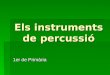 Instruments de percussió