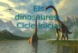 Els Dinosaures: Cicle Inicial
