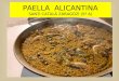 Paella  alicantina