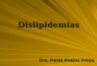 Dislipidemias Dra. Avalos