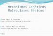 Mecanismos genéticos moleculares básicos 2