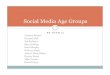 Social media age groups