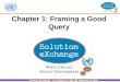 Query formulation (chapter 1)