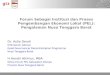 Pengalaman Forum Pengembangan Ekonomi Lokal di Nusa Tenggara Barat