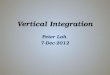 Business Model - Vertical Integration