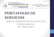 Portafolio de servicios 2012