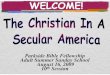 Christian In A Secular America 6