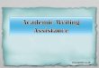 Academic writing assistance - where your success lies
