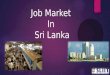 Job market in Sir Lanka